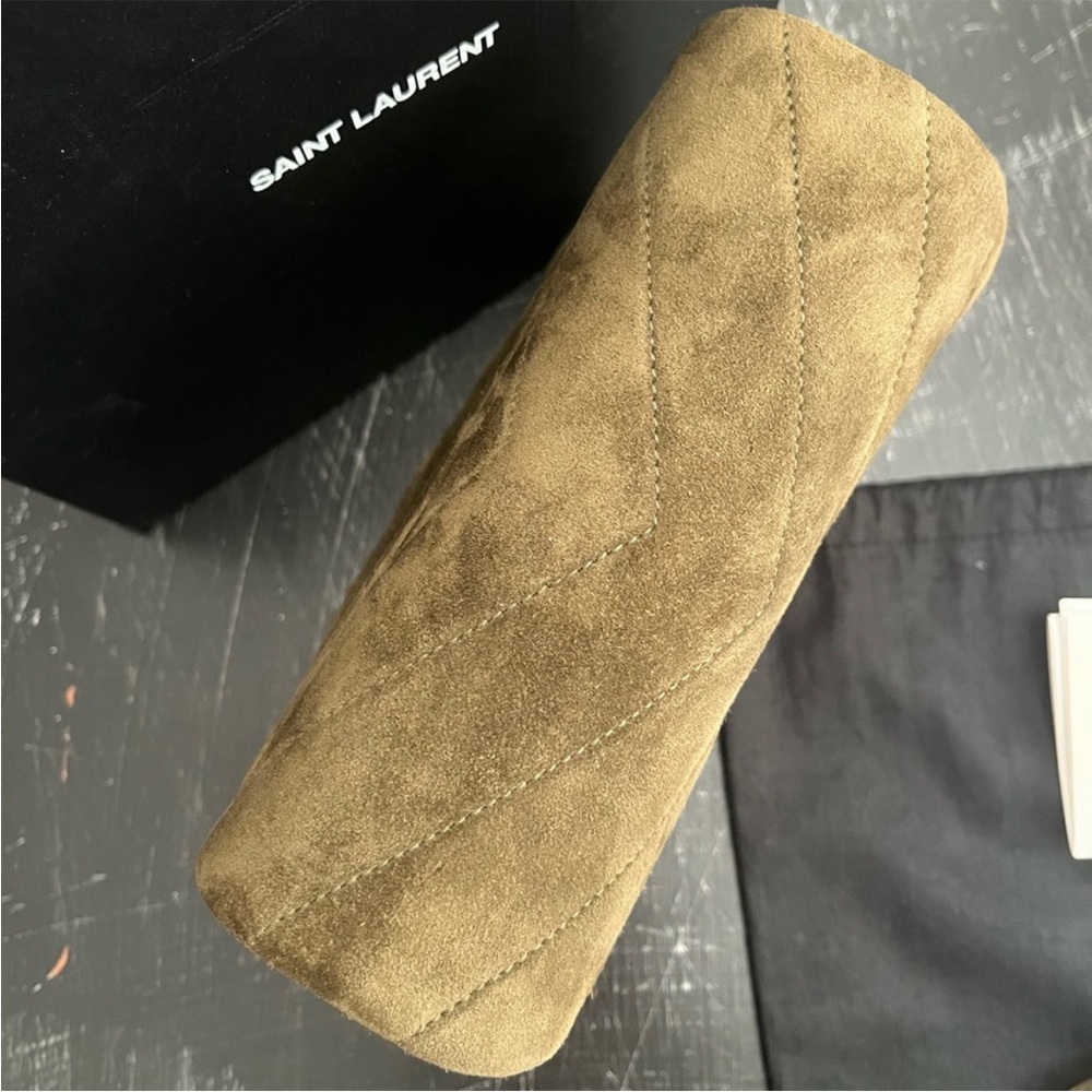 Saint Laurent Suede Toy Lou Lou Bag - Picture 10 of 17